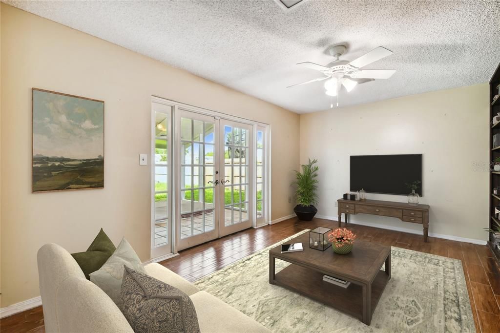 Family Room - Virtually Staged