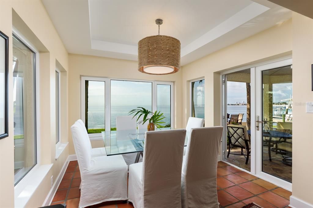 Spectacular dining area