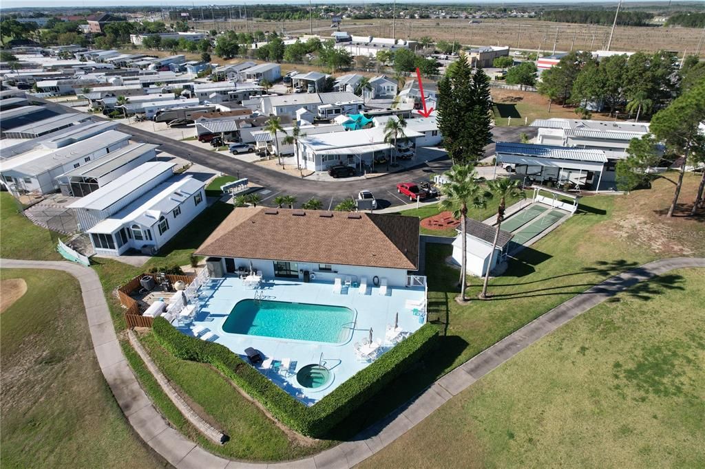 Pool Area/Clubhouse