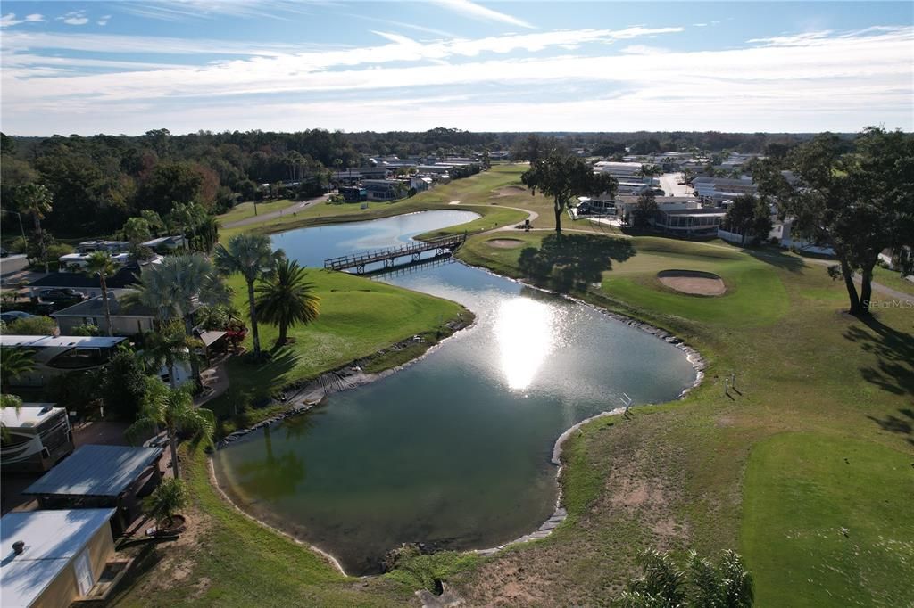 Deer Creek Pond on Golf Course