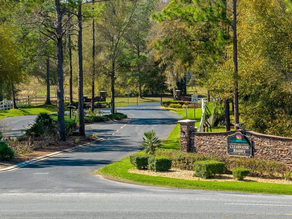 Gated Entrance