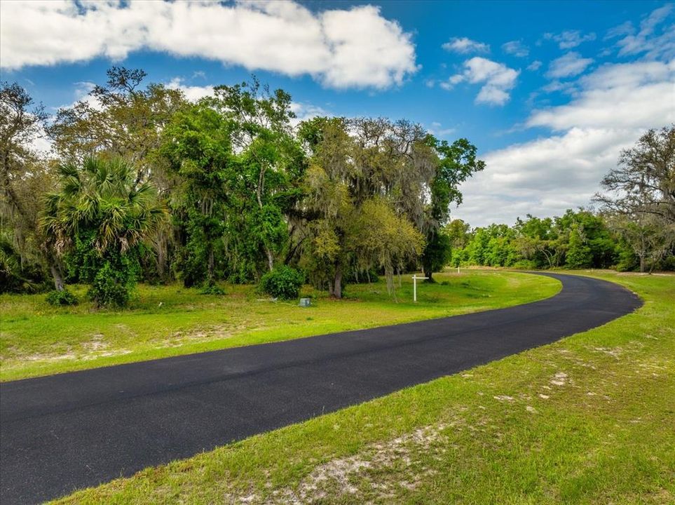 Paved Road Frontage