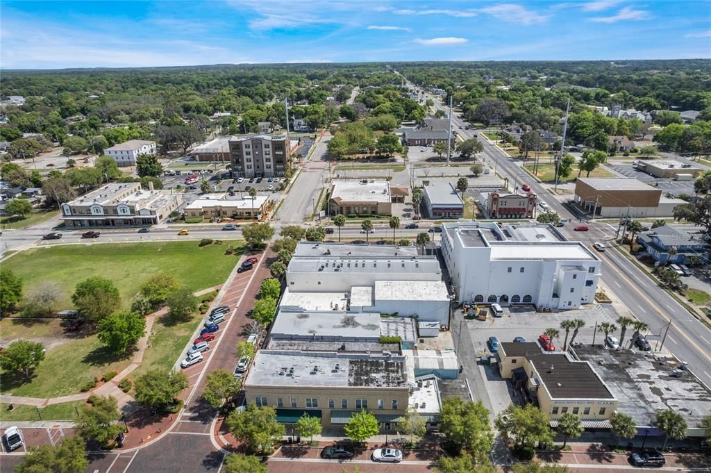 Aerial View of the City of Eustis