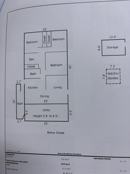 На продажу: $170,000 (6 спален, 3 ванн, 1958 Квадратных фут)