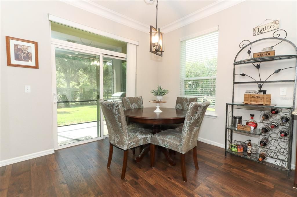 kitchen to the back porch