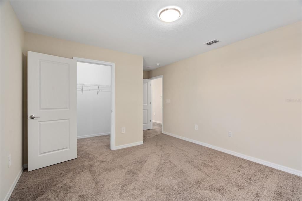 2ND BEDROOM WITH WALK IN CLOSET