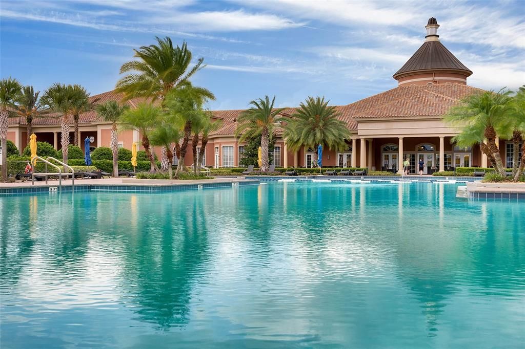 Resort living at its best with the indoor and outdoor pool and activities