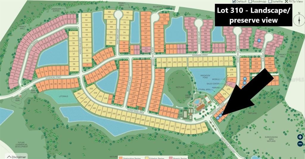 Site map - Lot 310