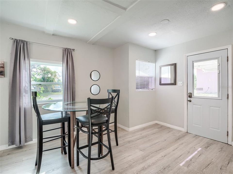 Dining area