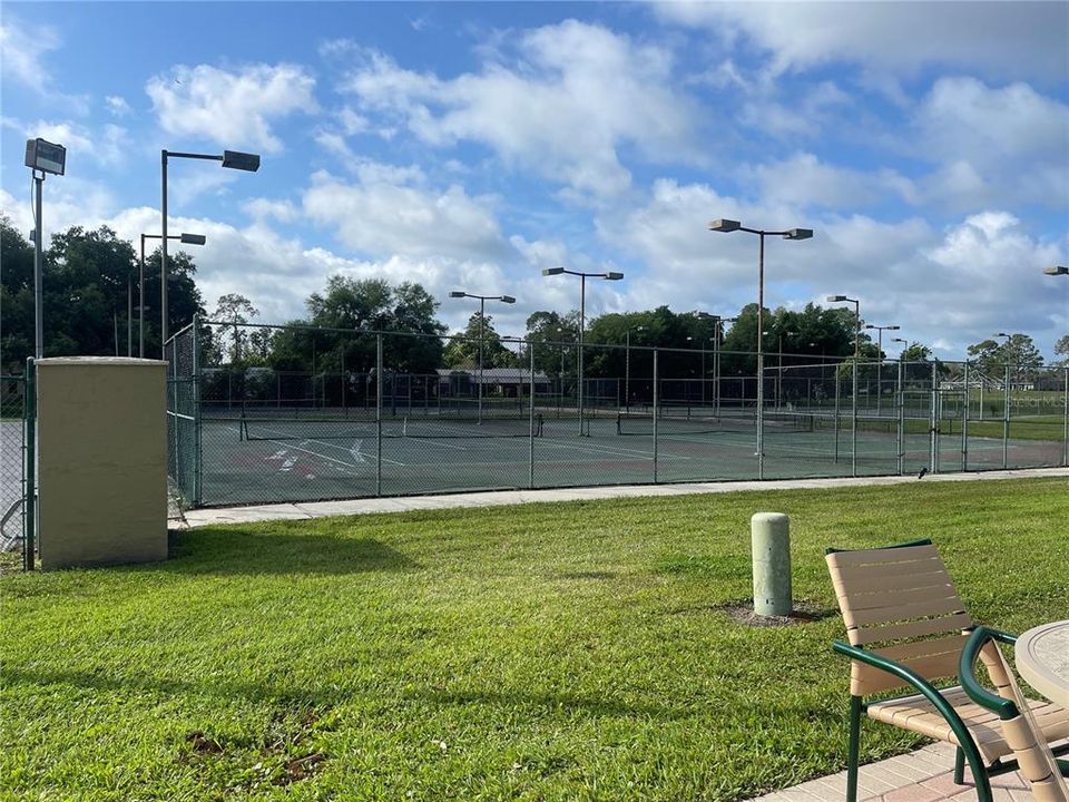 Tennis anyone? Lighted Courts