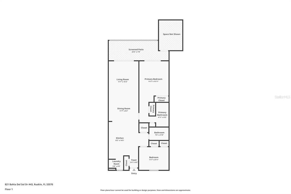 For Sale: $425,000 (2 beds, 2 baths, 1095 Square Feet)