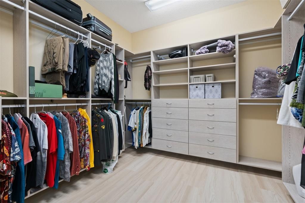 Primary Walk-in Closet