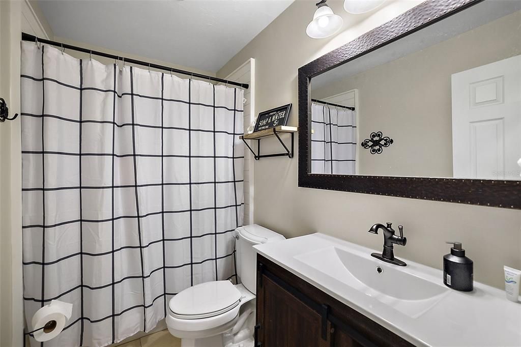 2nd Bathroom is convenient to the 2nd & 3rd Bedrooms.