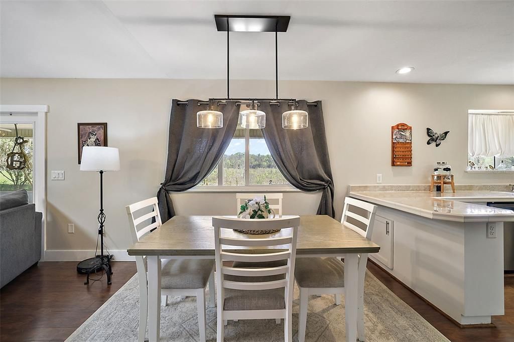 Dining - 12X10 - open to Living and Kitchen.