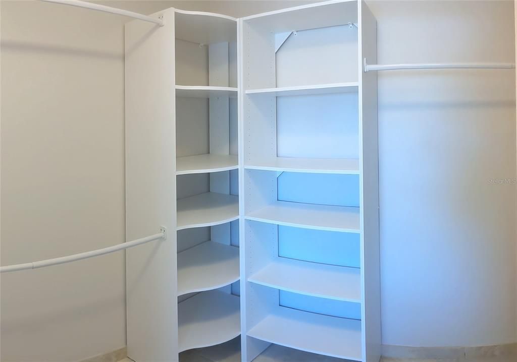 guest walk-in closet