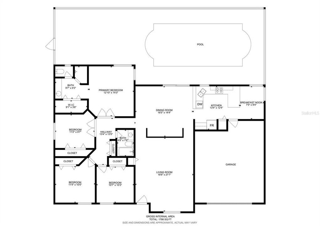 Active With Contract: $339,900 (4 beds, 2 baths, 1746 Square Feet)