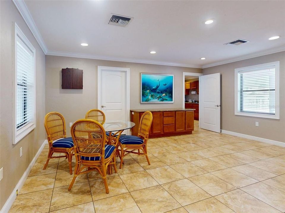 Clubhouse Dining area