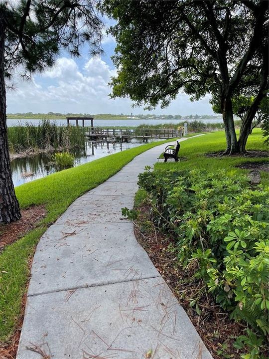 WALKWAY ALONG LAKE SEMINOLE