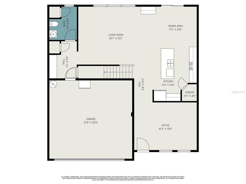 Floor plan floor 1