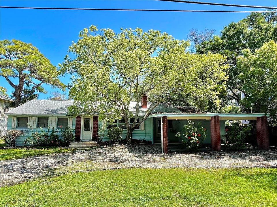 Front View of the House