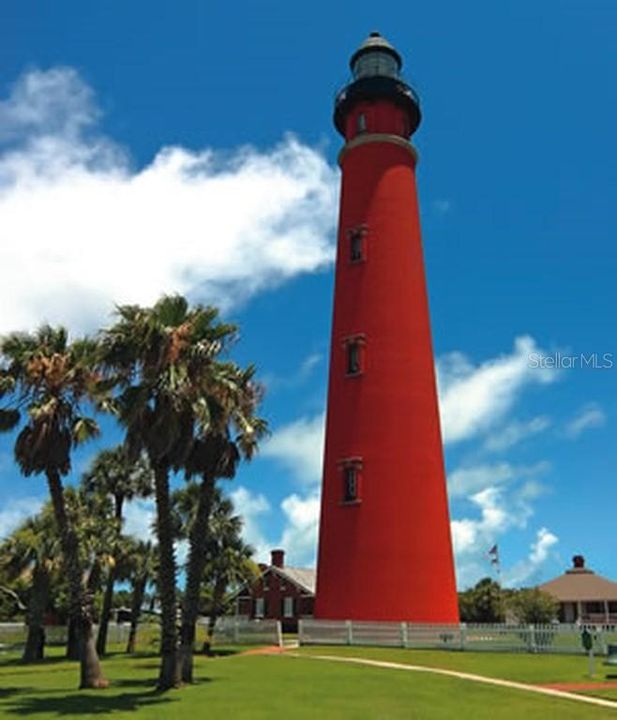 Ponce Inlet Lighthouse nearby