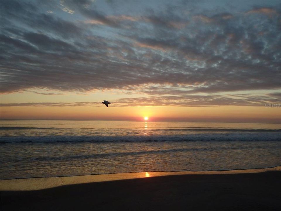 Sunrise at the beach