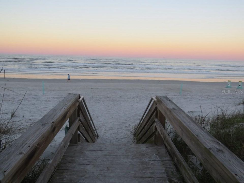 Sunrise at the beach