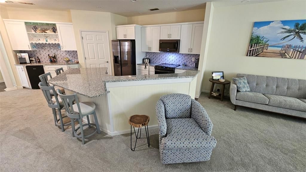 Kitchen from Living Area