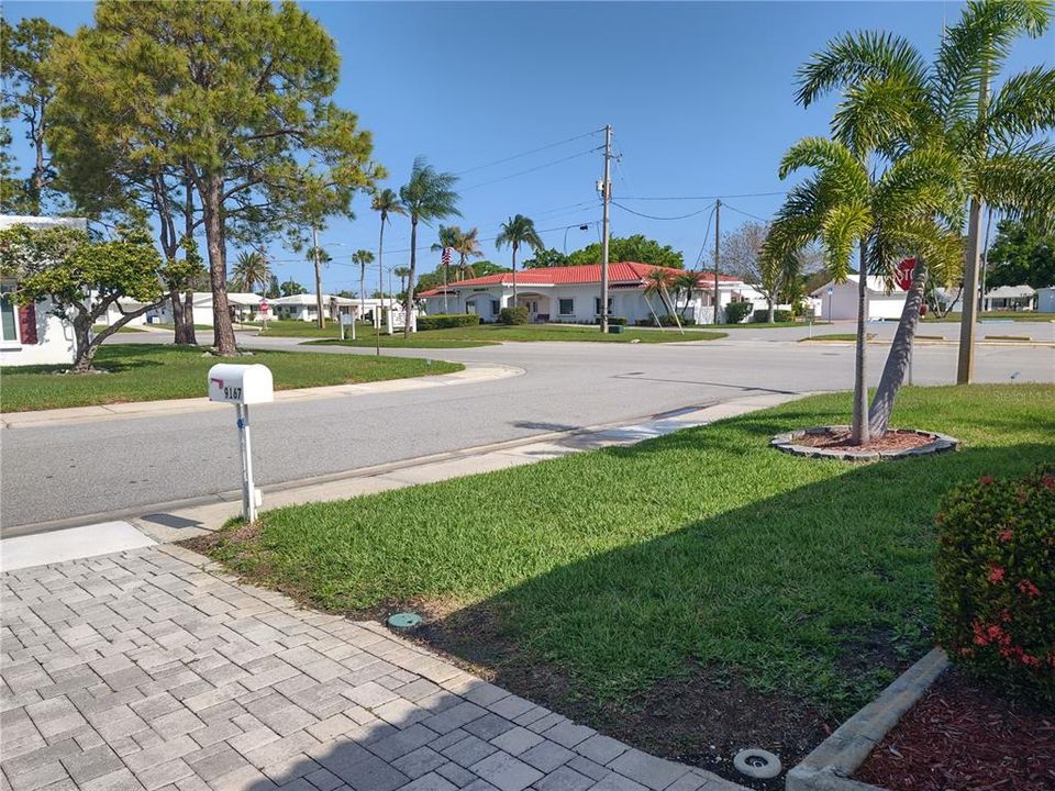 Just steps away from the Clubhouse, pool, shuffleboard courts and variety of activites!