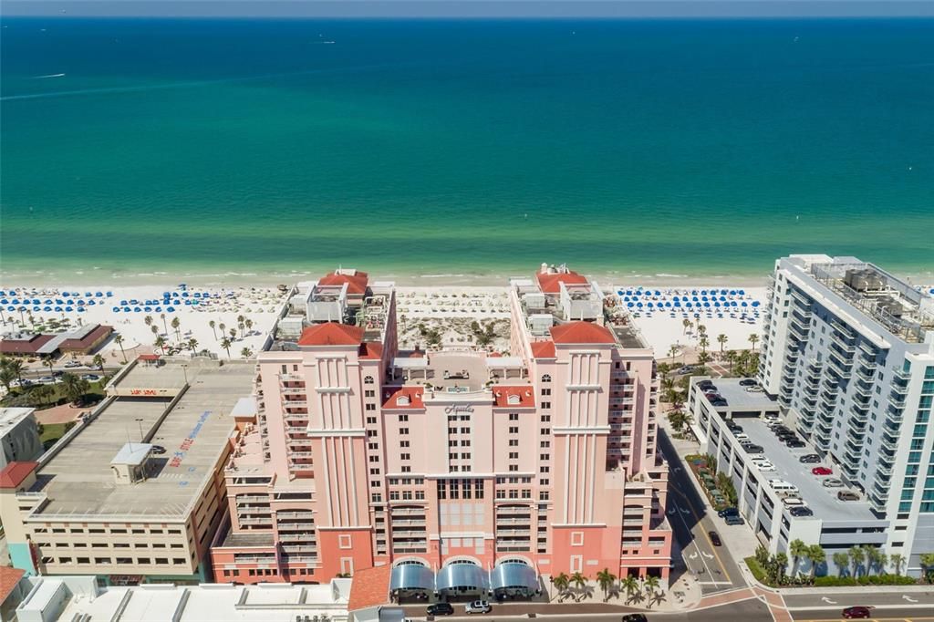 The Hyatt Aqualea - the most desirable location on Clearwater Beach walking distance to shoppes and restaurants