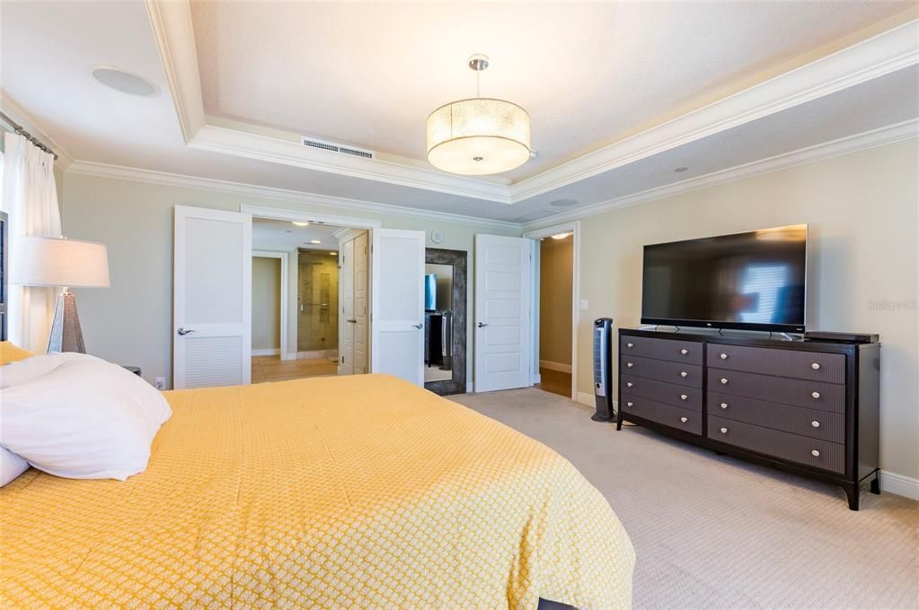 Oversized Primary Suite with access to the balcony