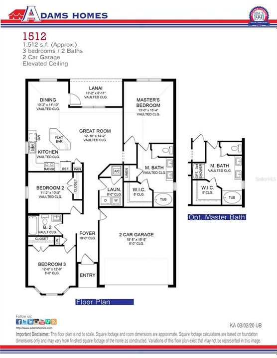 Active With Contract: $269,750 (3 beds, 2 baths, 1512 Square Feet)