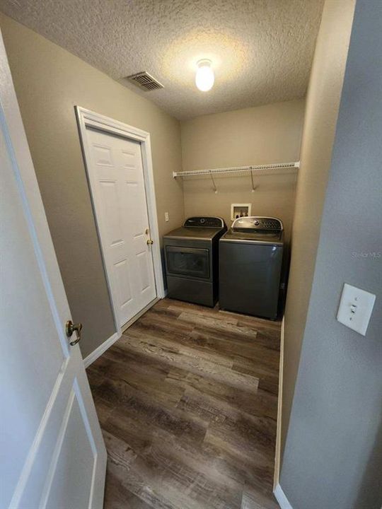 Washer and dryer room