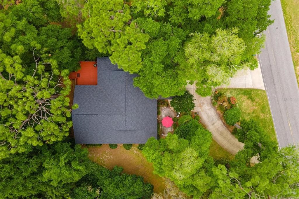 Aerial of Top View of Property