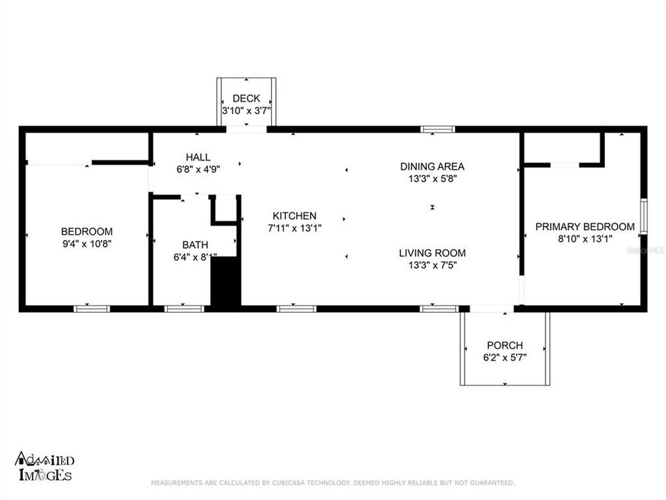 For Sale: $158,000 (2 beds, 1 baths, 672 Square Feet)