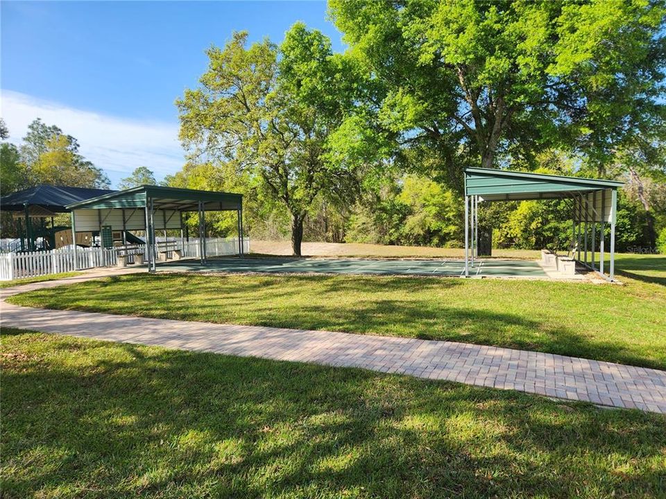 Shuffle Board and Playground