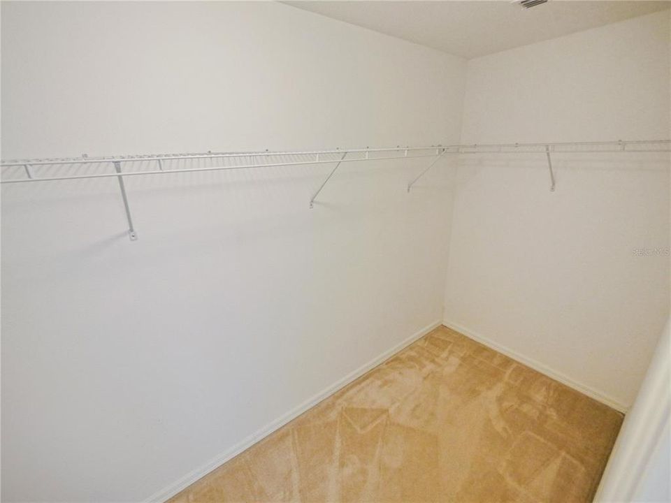 Primary walk-in closet