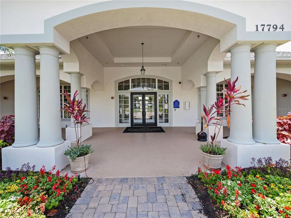 Clubhouse with fitness center and pool table