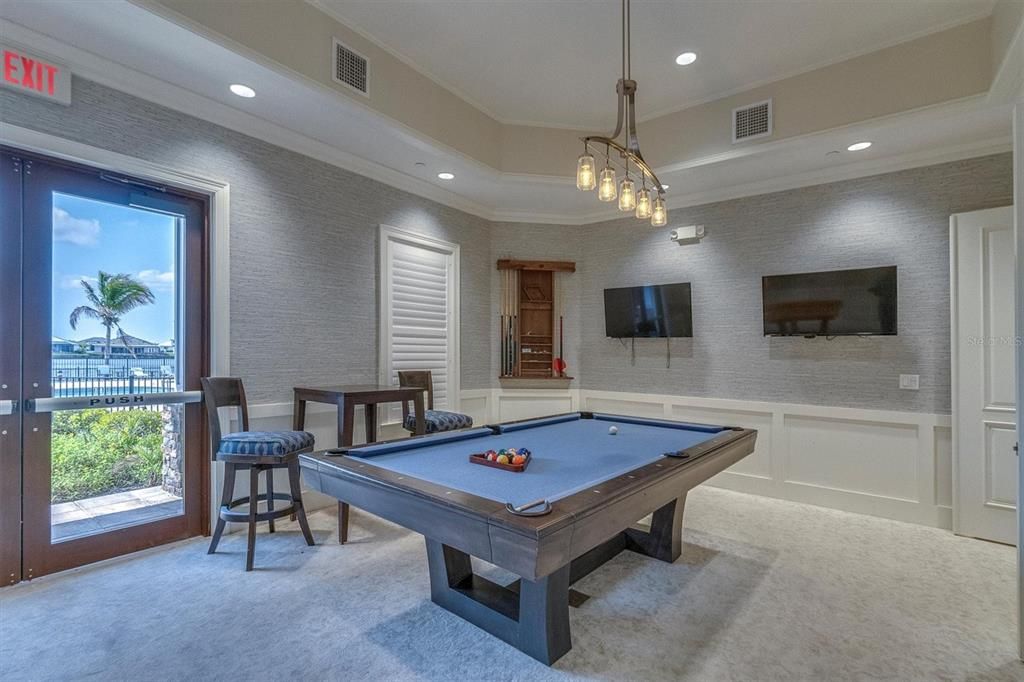 Clubhouse pool table
