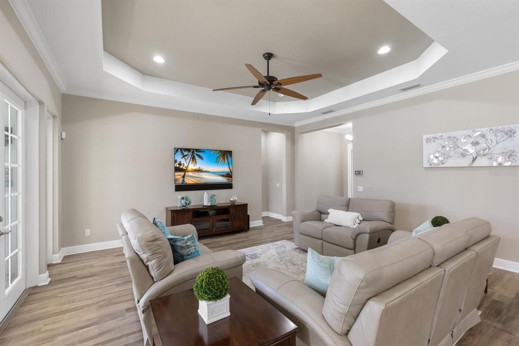 Large family room