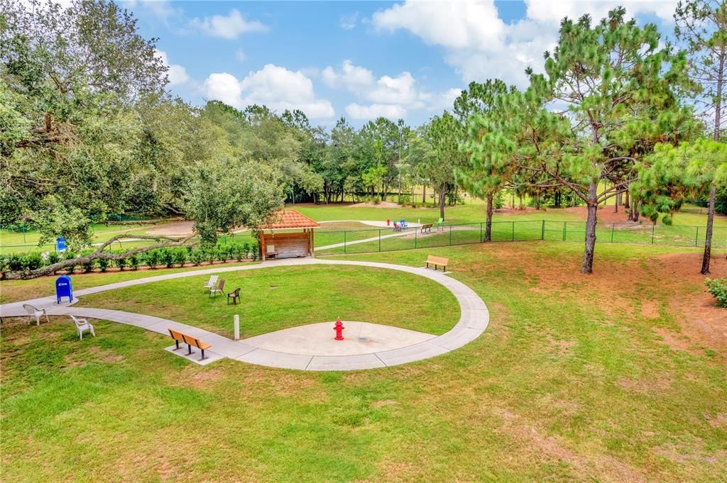 The playground and dog park are accessible with ownership.