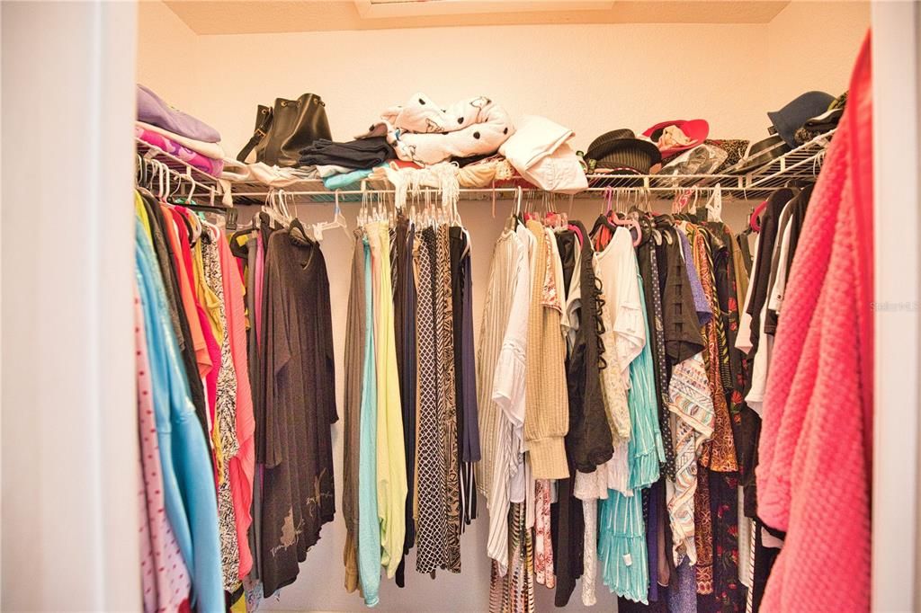 All bedrooms have walk in closets