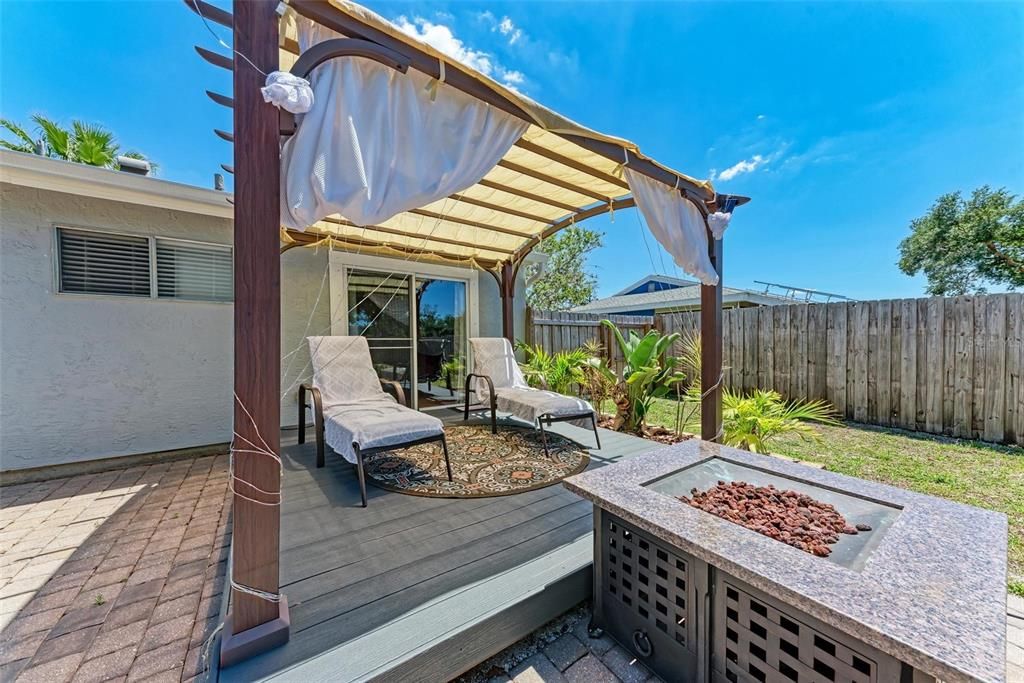 Master Bedroom Covered Patio