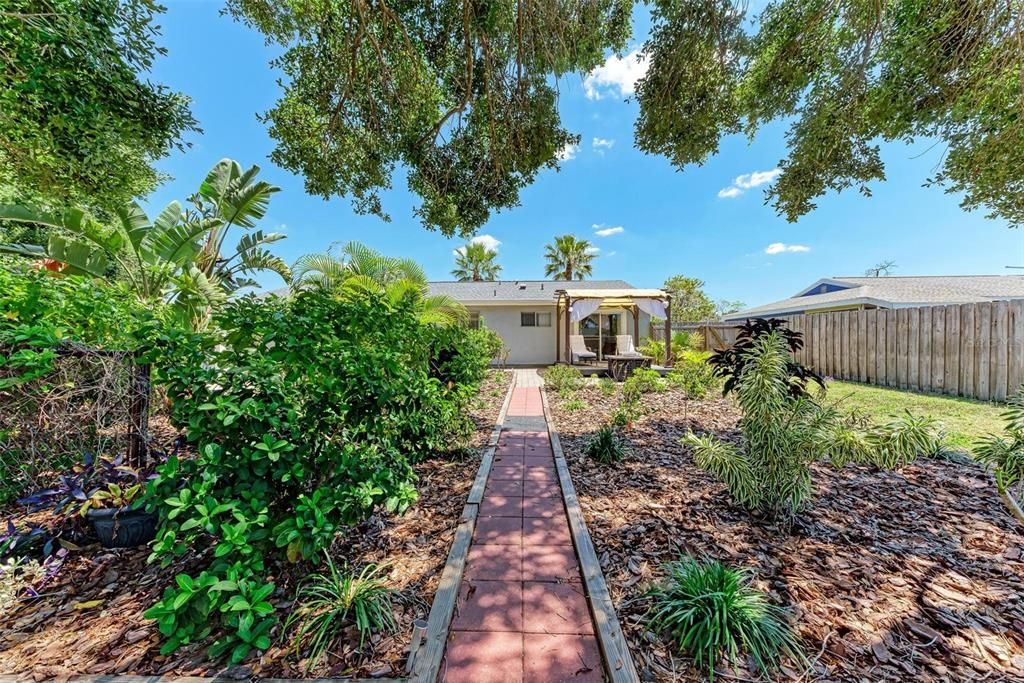 South Backyard Garden Path