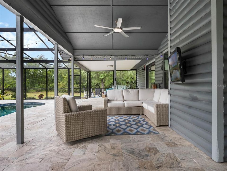 Covered Patio Area