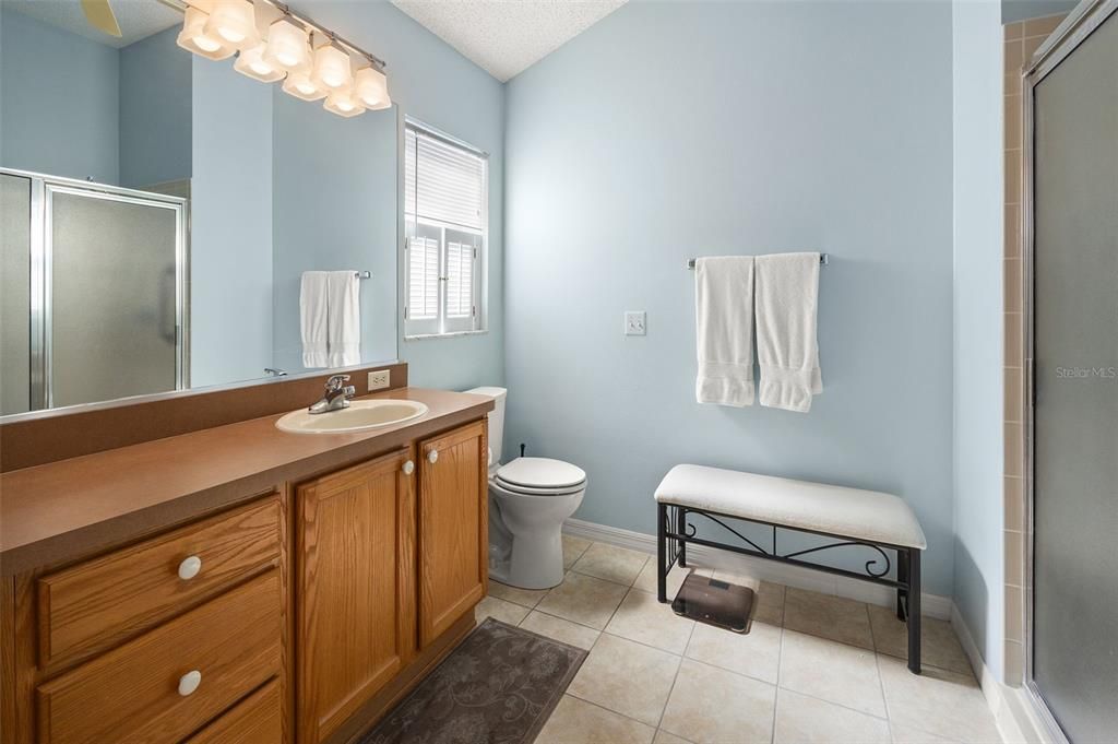 Primary Bath with Double Sinks