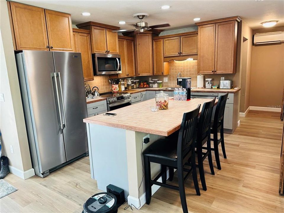 All New Stainless Steel Appliances.