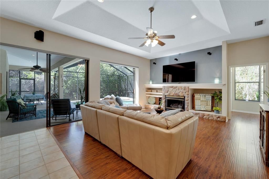 Open and Spacious Family Room