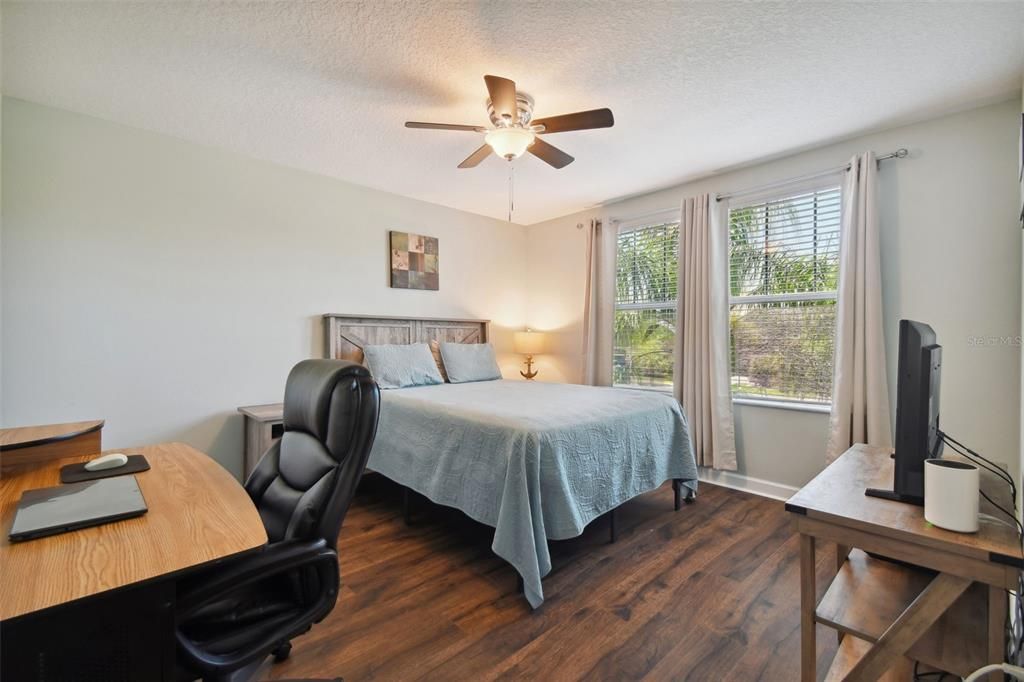 Bedroom 4 with Laminate Plank Flooring