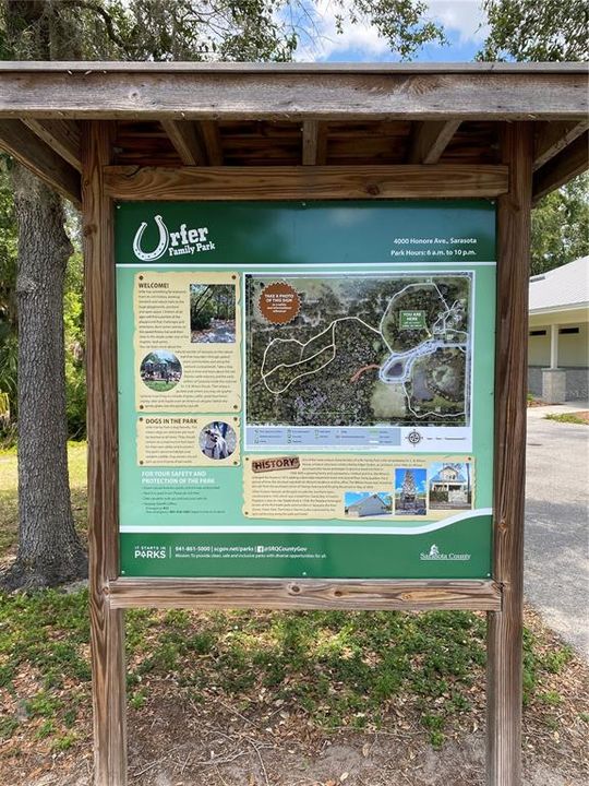 Sarasota County Urfer Park